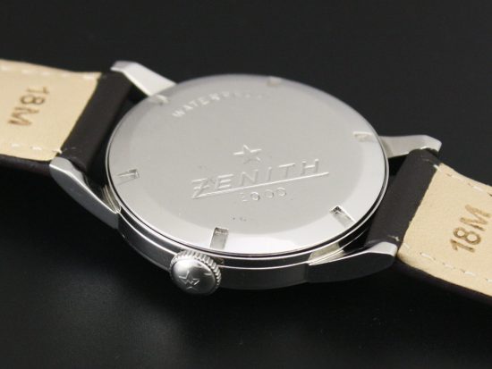 ZENITH 2000 CAL. 135 Chronometer case back