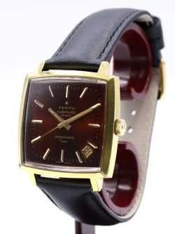 ZENITH Respirator Luxe - Rare red dial